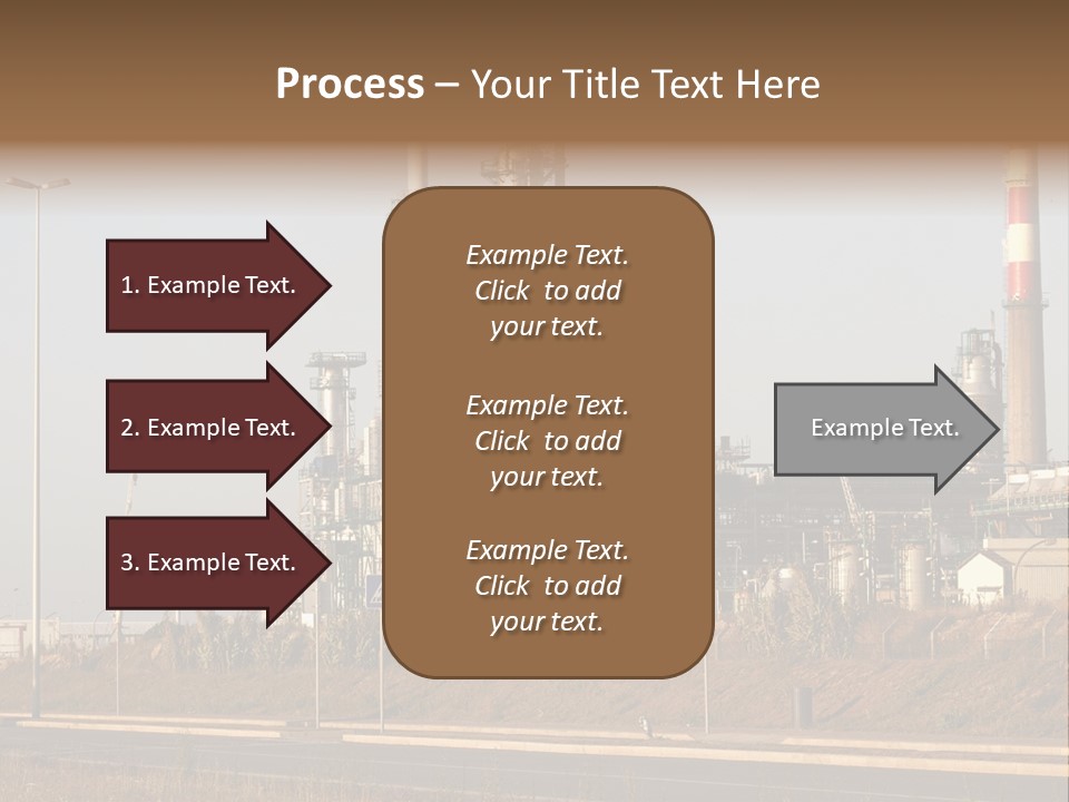 Poison Machinery Power PowerPoint Template