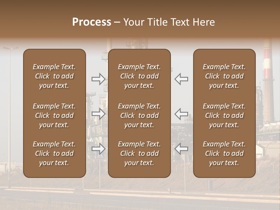 Poison Machinery Power PowerPoint Template