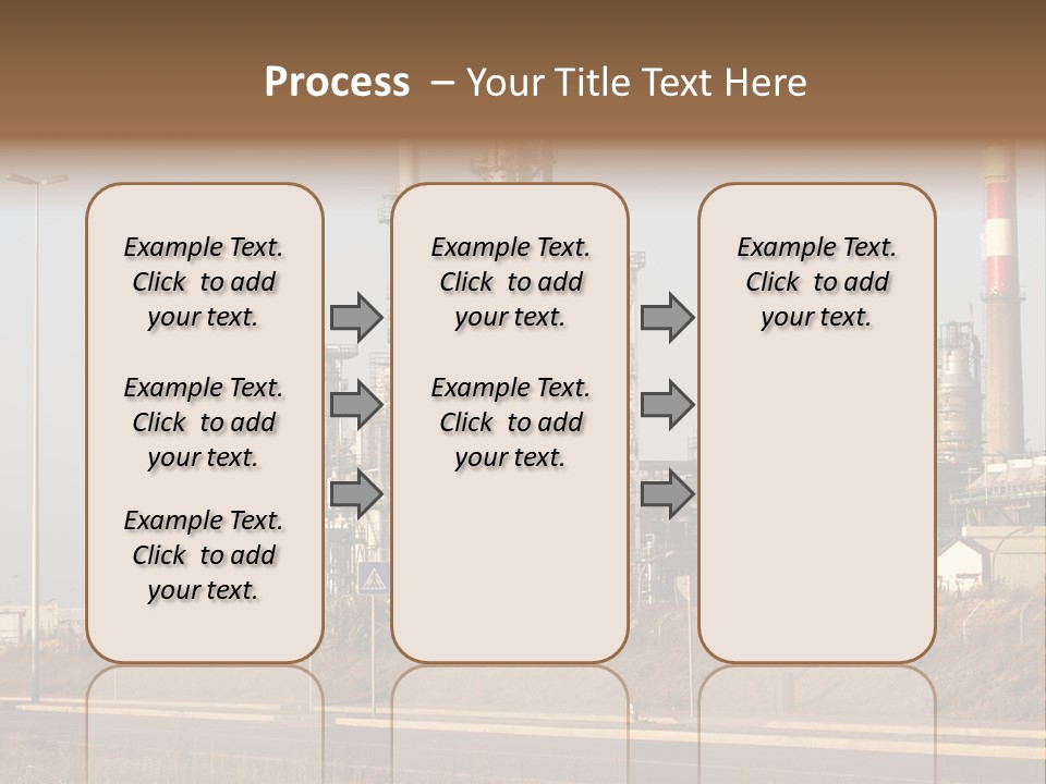 Poison Machinery Power PowerPoint Template