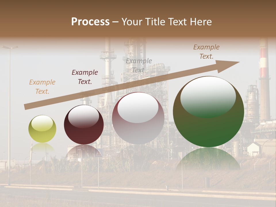 Poison Machinery Power PowerPoint Template