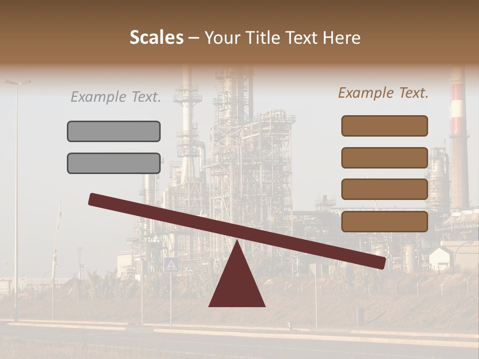 Poison Machinery Power PowerPoint Template