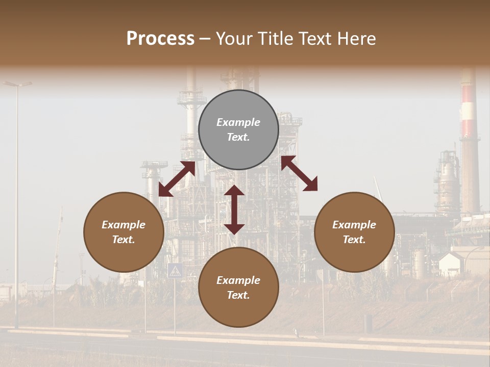 Poison Machinery Power PowerPoint Template