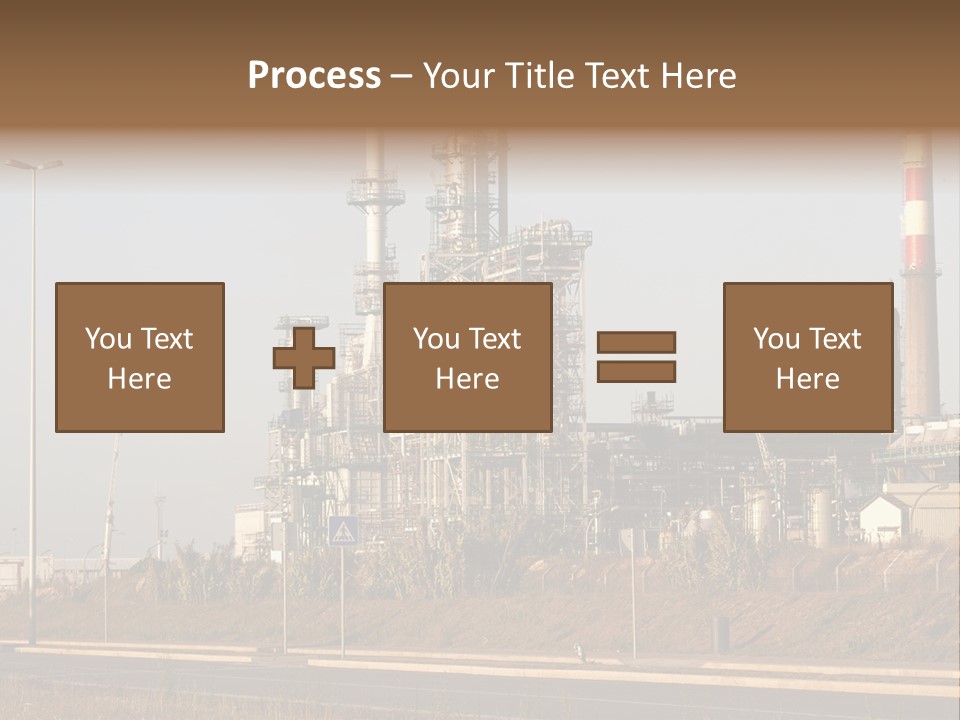Poison Machinery Power PowerPoint Template
