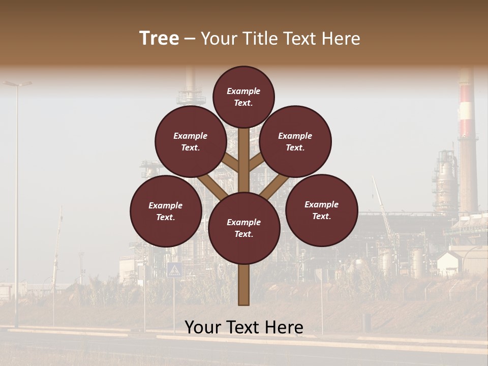 Poison Machinery Power PowerPoint Template