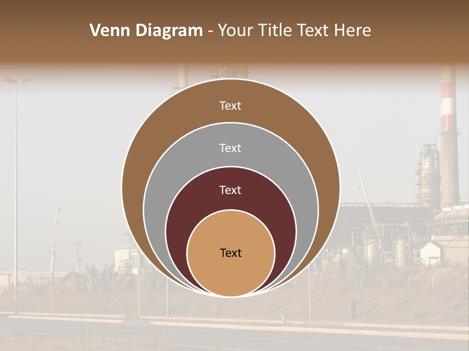 Poison Machinery Power PowerPoint Template
