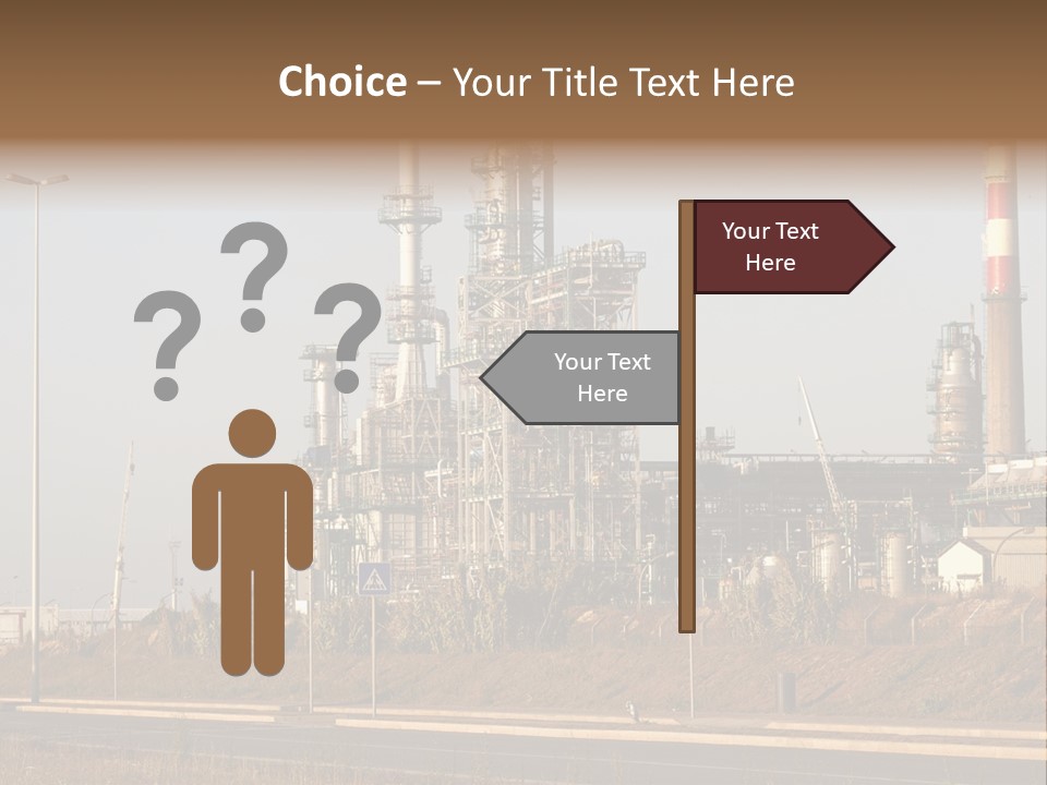 Poison Machinery Power PowerPoint Template
