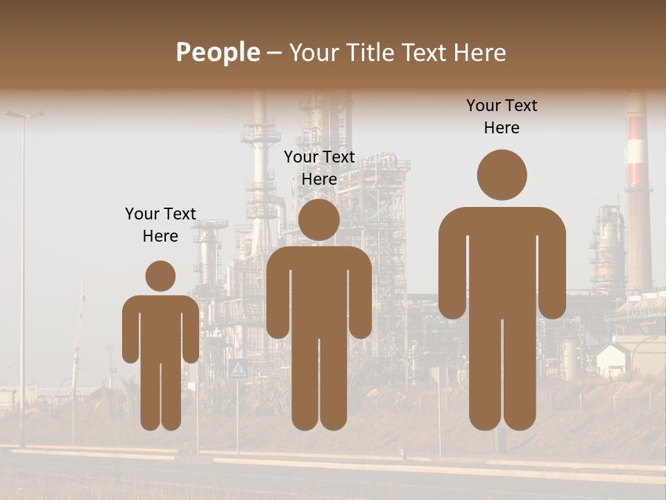 Poison Machinery Power PowerPoint Template