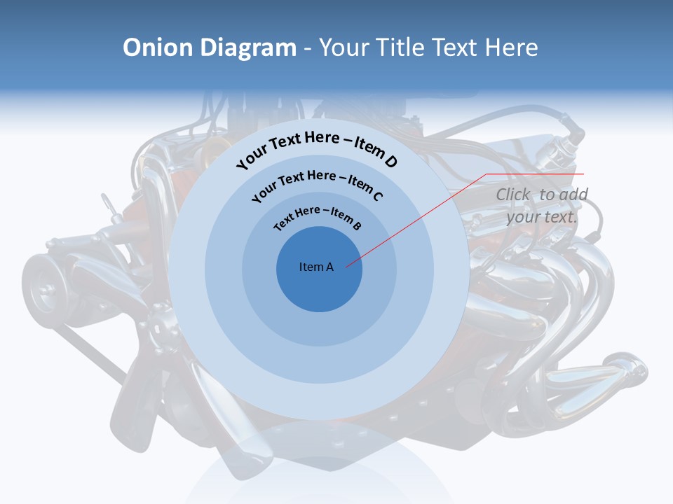 V8 Engine PowerPoint Template
