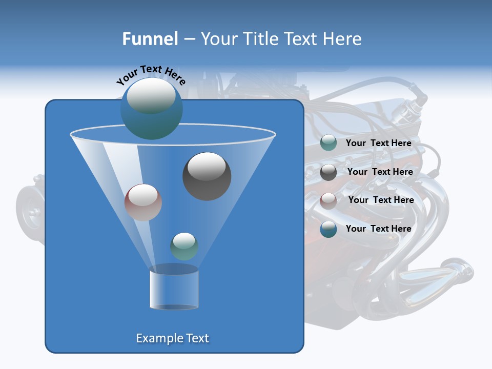 V8 Engine PowerPoint Template