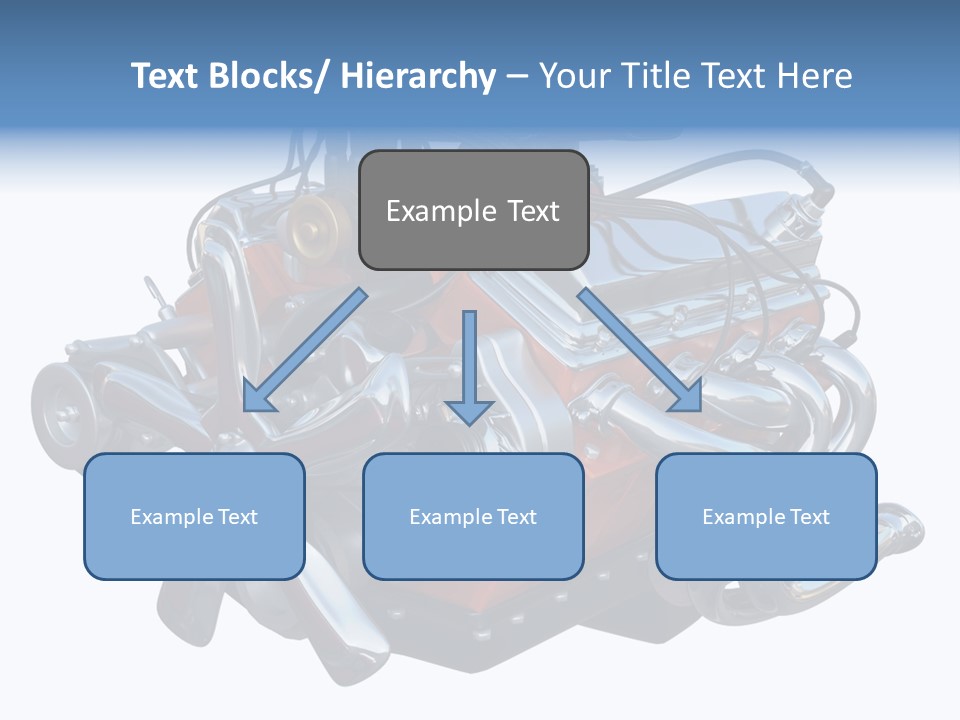 V8 Engine PowerPoint Template