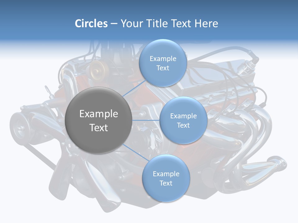 V8 Engine PowerPoint Template