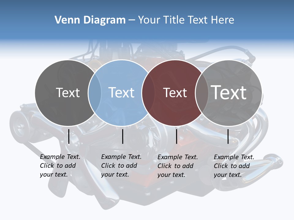 V8 Engine PowerPoint Template