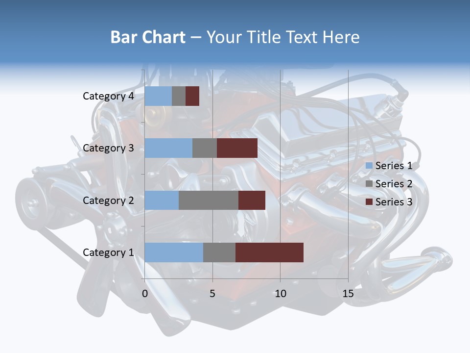V8 Engine PowerPoint Template