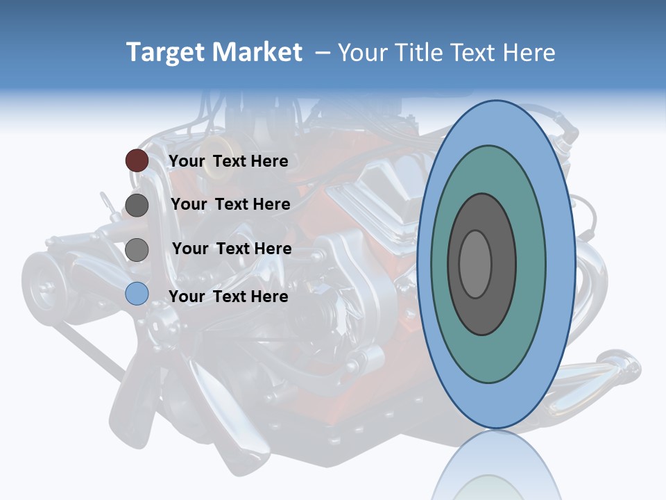 V8 Engine PowerPoint Template