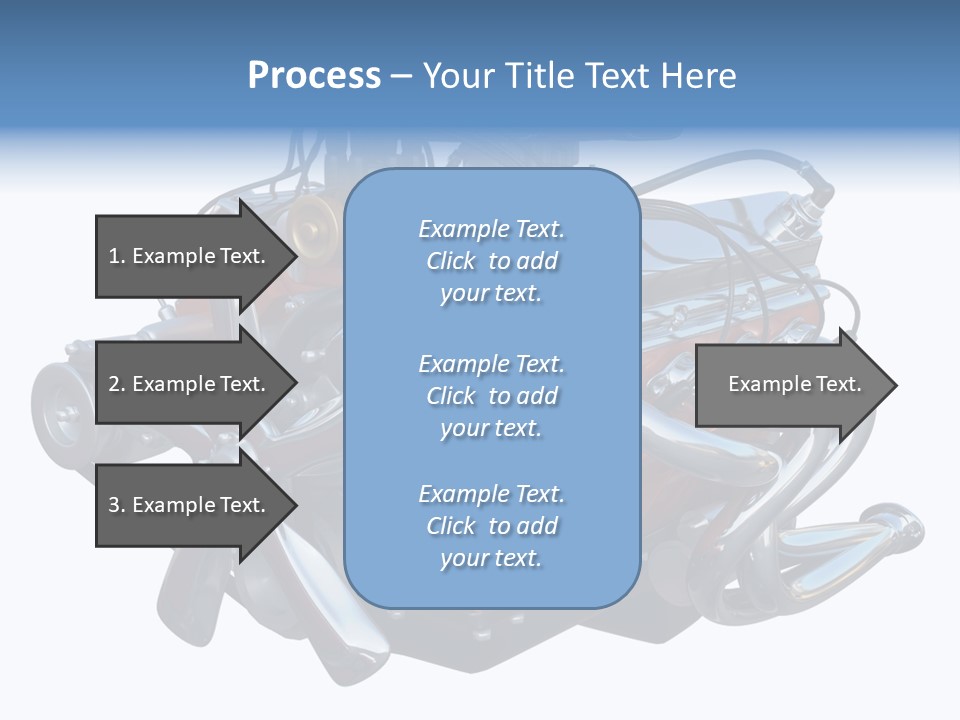 V8 Engine PowerPoint Template
