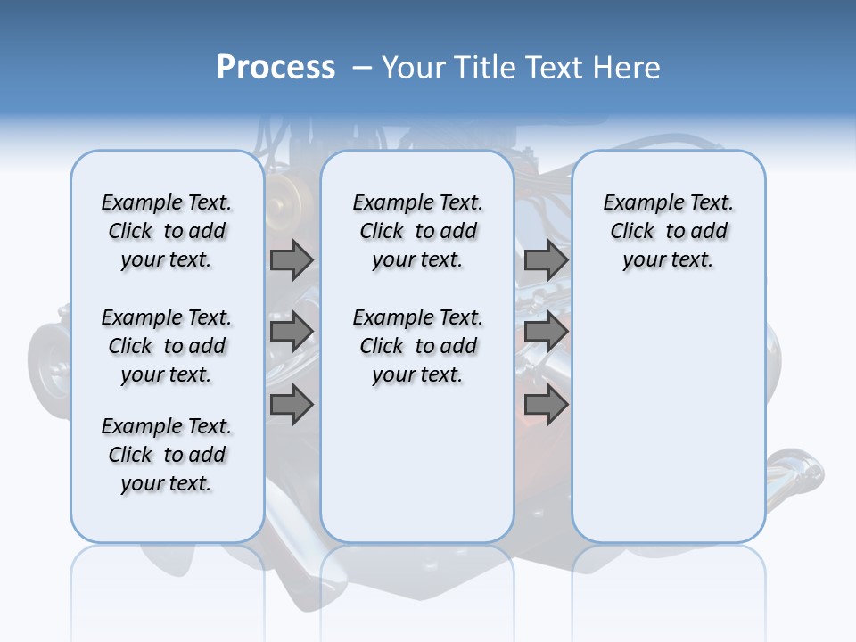 V8 Engine PowerPoint Template