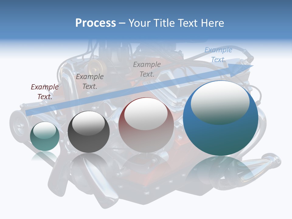 V8 Engine PowerPoint Template