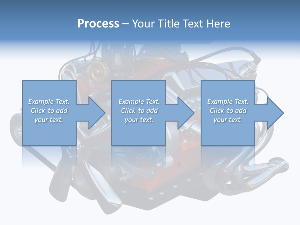 V8 Engine PowerPoint Template