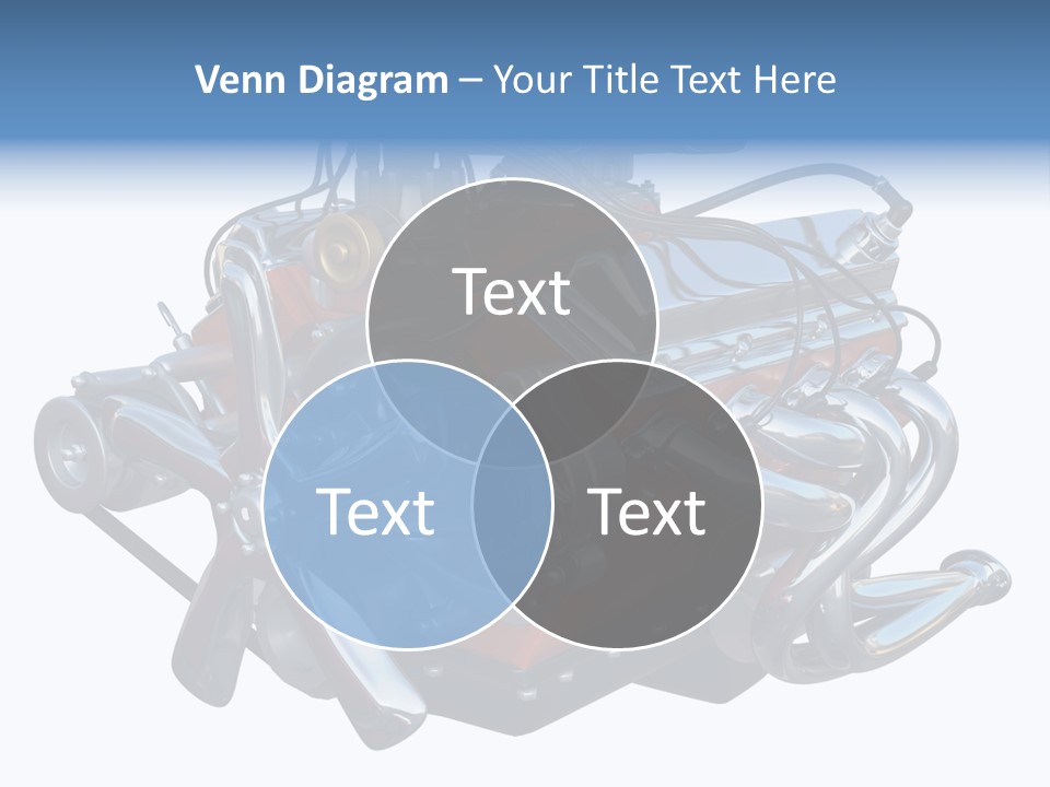 V8 Engine PowerPoint Template