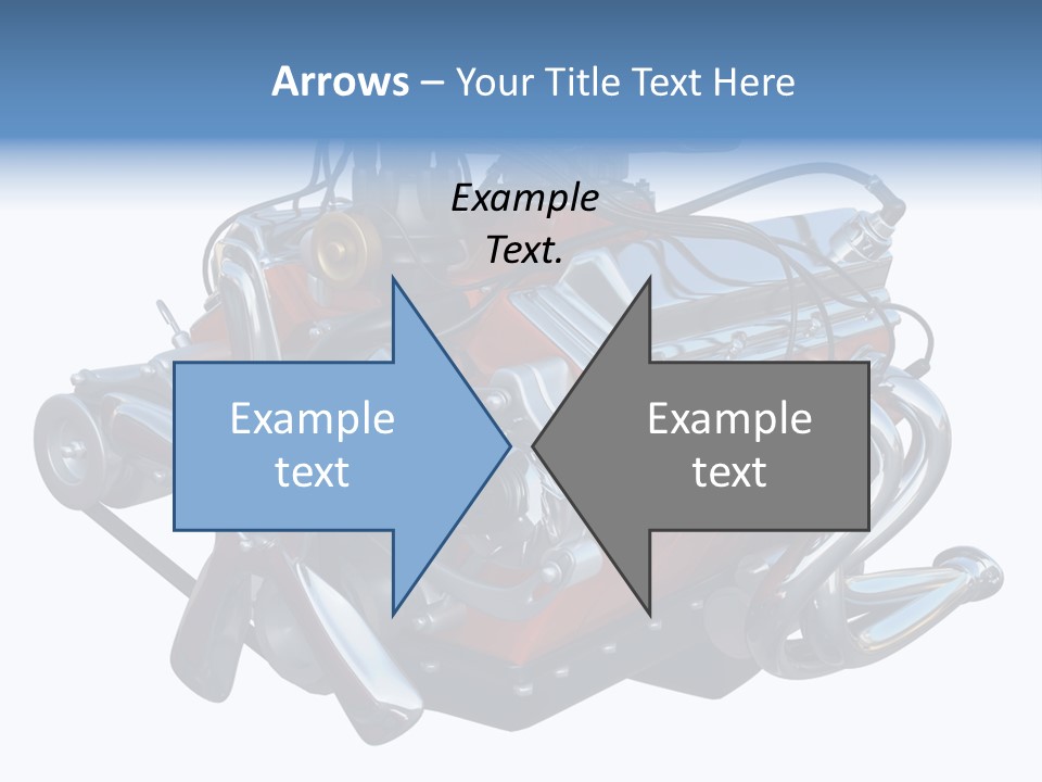 V8 Engine PowerPoint Template