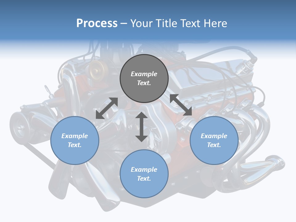 V8 Engine PowerPoint Template