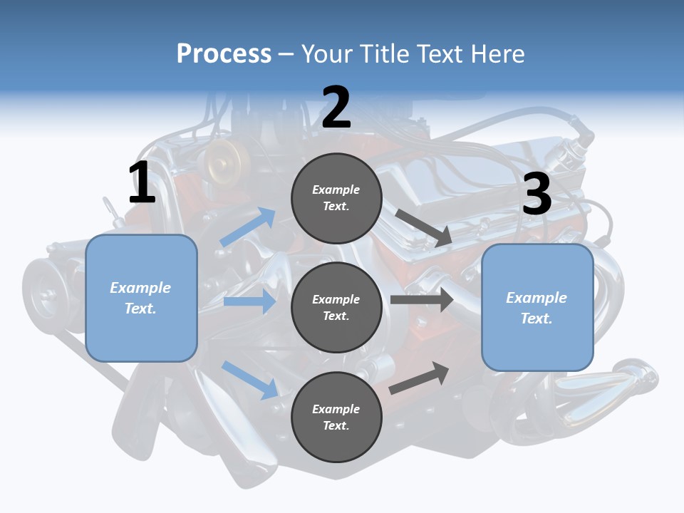 V8 Engine PowerPoint Template