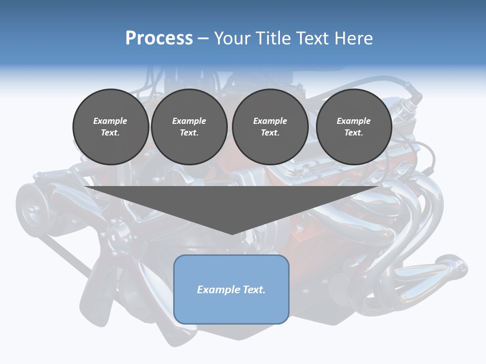 V8 Engine PowerPoint Template