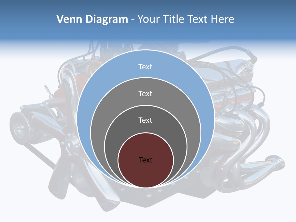 V8 Engine PowerPoint Template