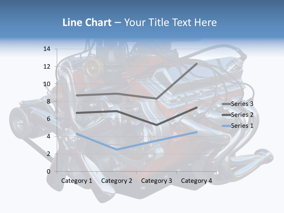 V8 Engine PowerPoint Template