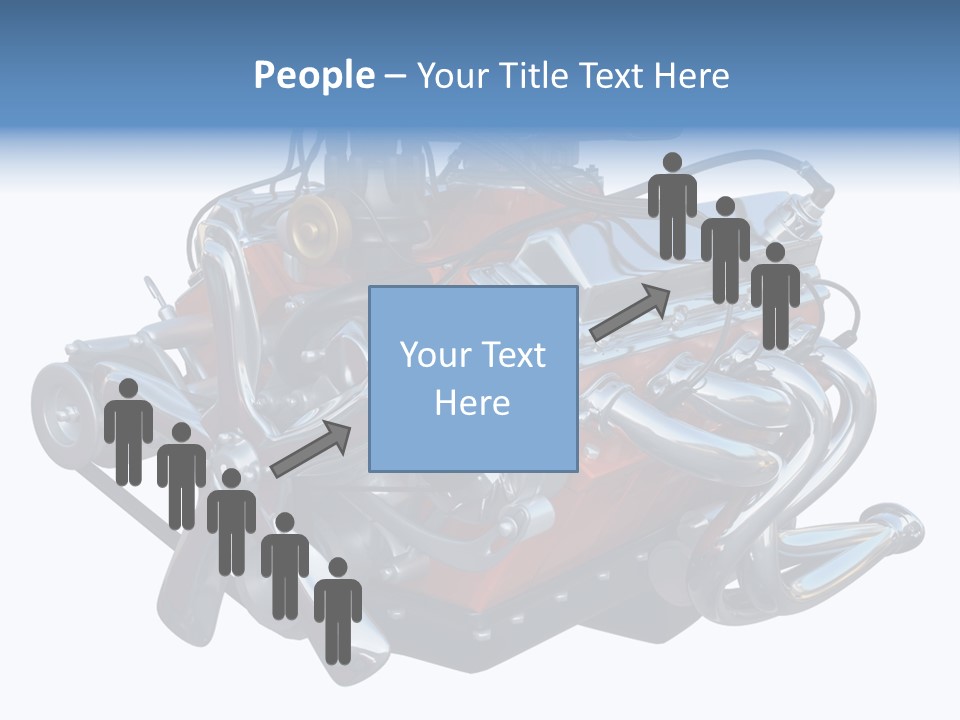 V8 Engine PowerPoint Template