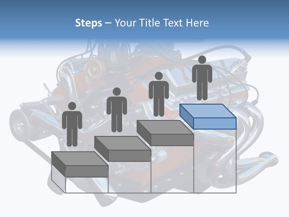 V8 Engine PowerPoint Template