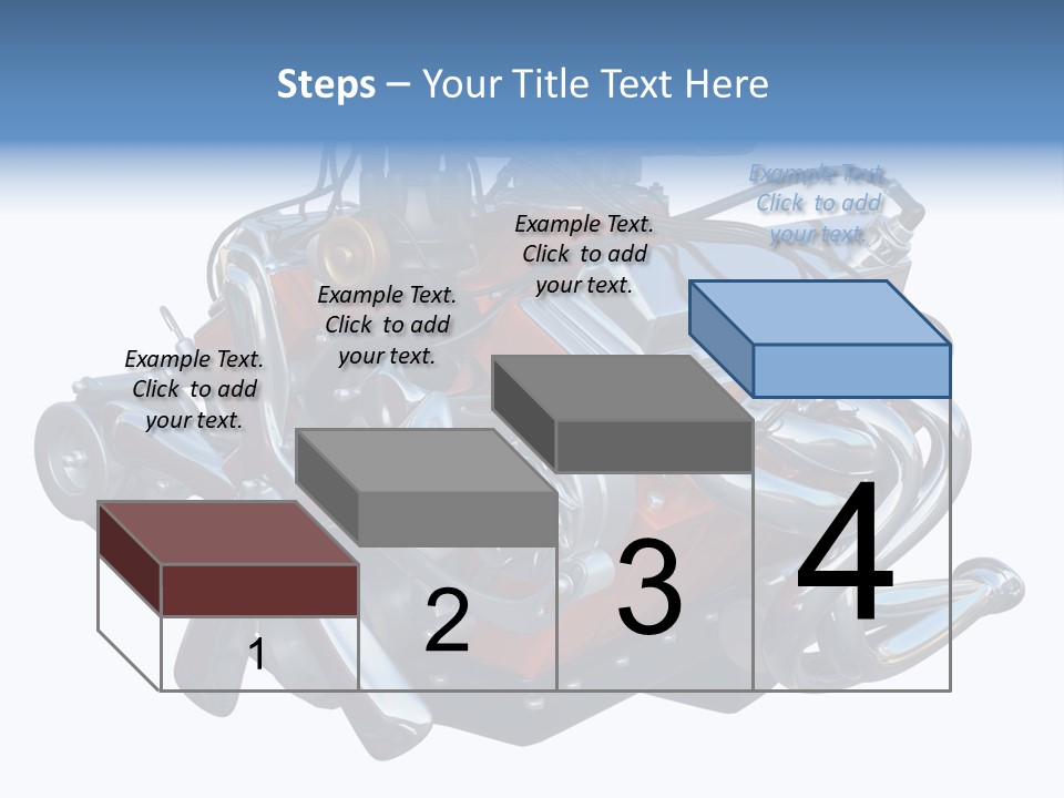 V8 Engine PowerPoint Template