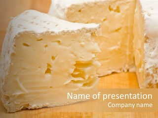 Cheese Photography PowerPoint Template