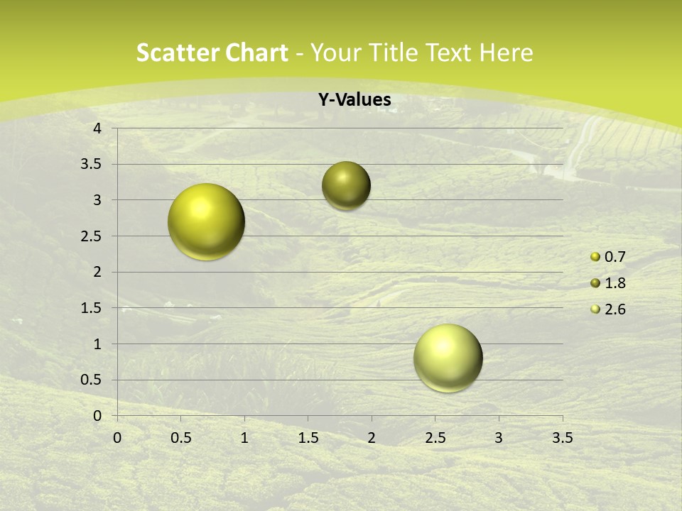 Terrace Green Scenery PowerPoint Template