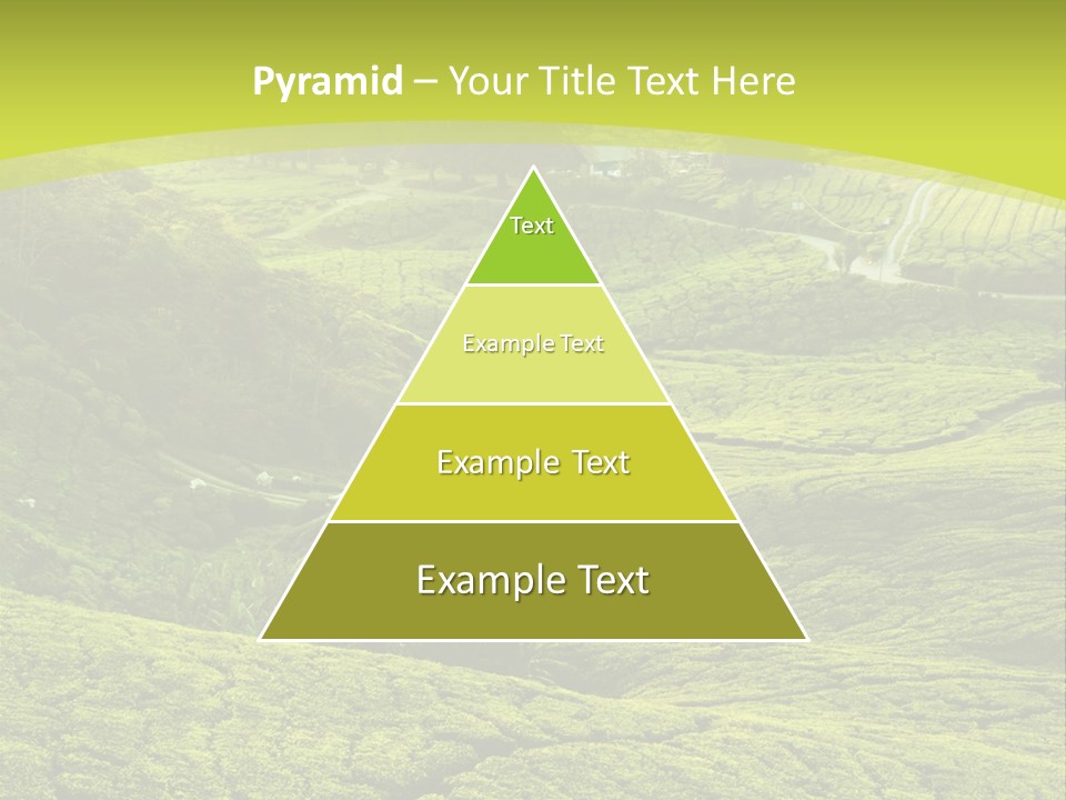 Terrace Green Scenery PowerPoint Template