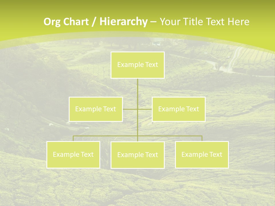 Terrace Green Scenery PowerPoint Template