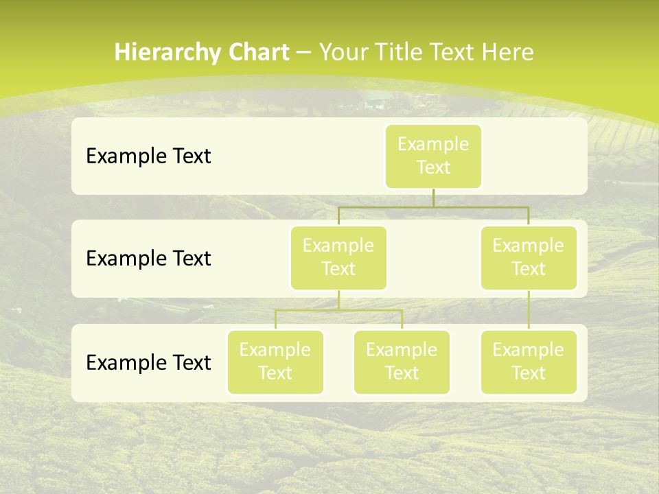 Terrace Green Scenery PowerPoint Template