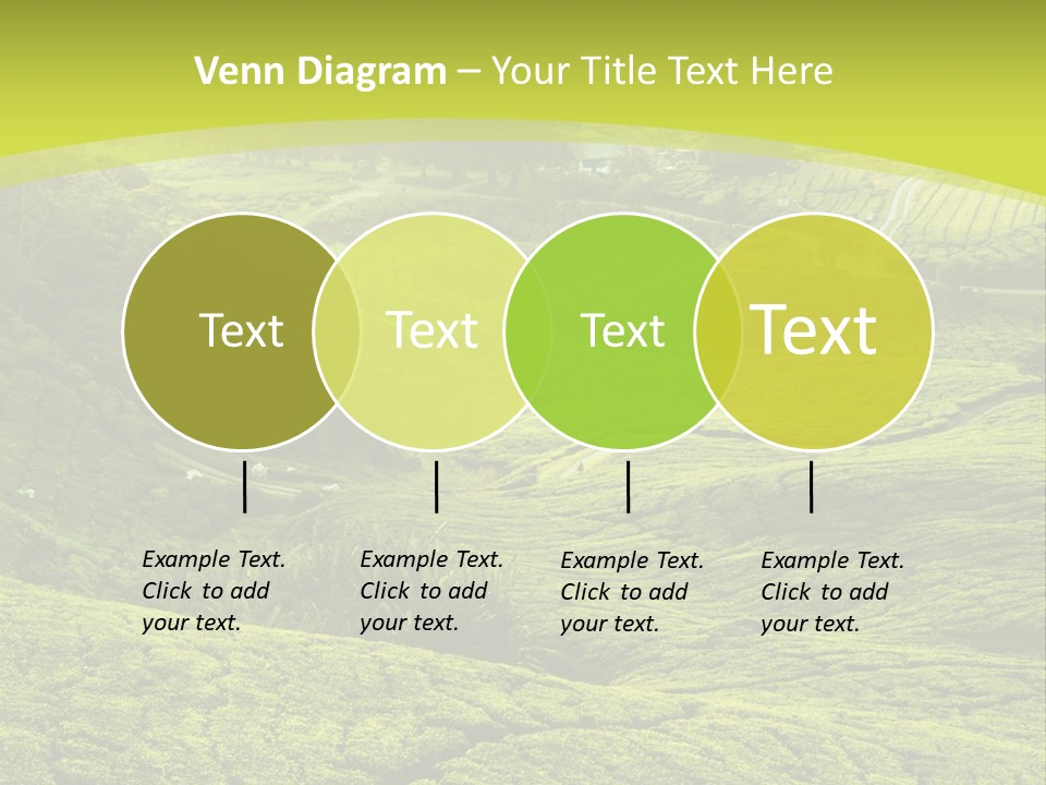 Terrace Green Scenery PowerPoint Template