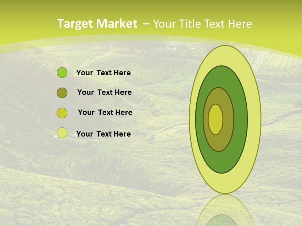 Terrace Green Scenery PowerPoint Template