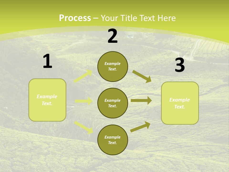 Terrace Green Scenery PowerPoint Template