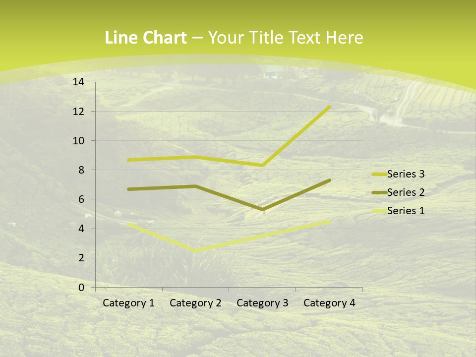 Terrace Green Scenery PowerPoint Template