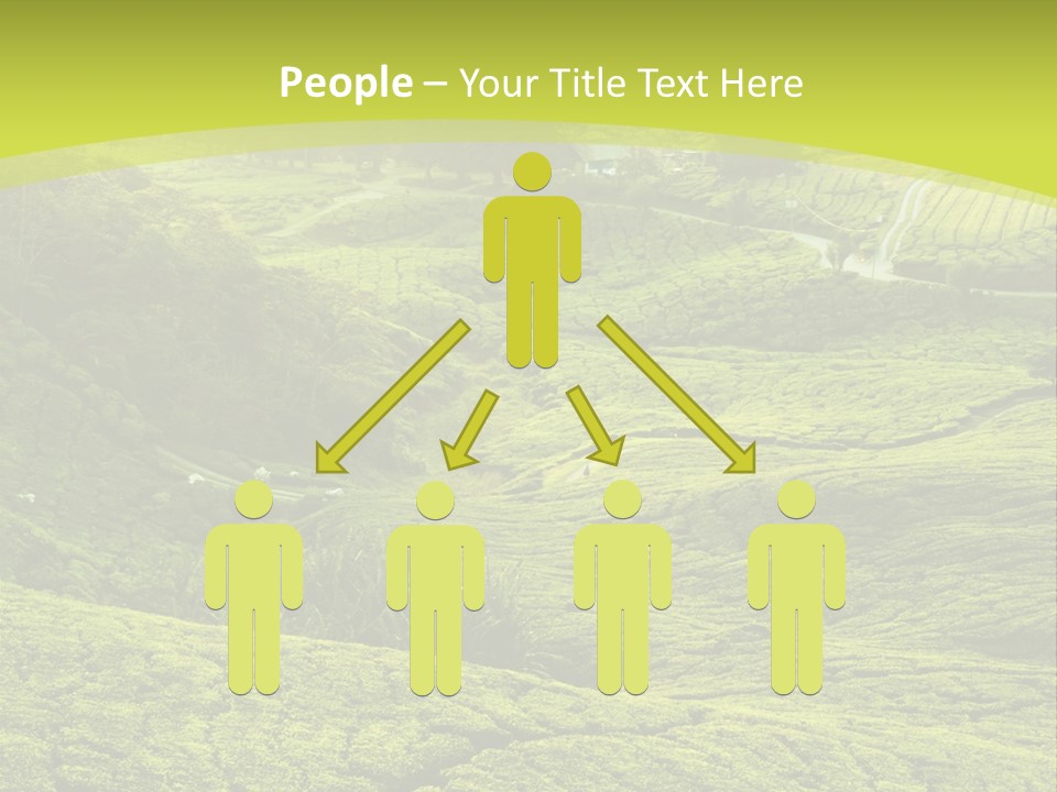 Terrace Green Scenery PowerPoint Template