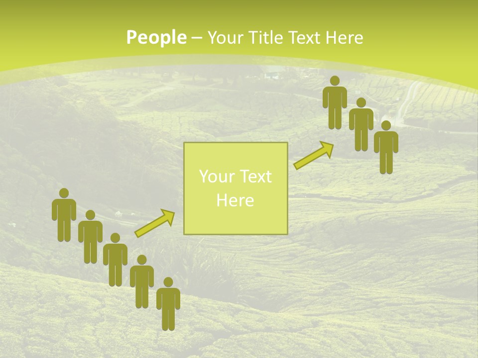 Terrace Green Scenery PowerPoint Template