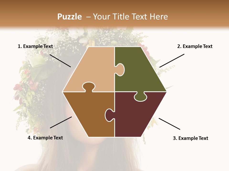 Flower Woman PowerPoint Template