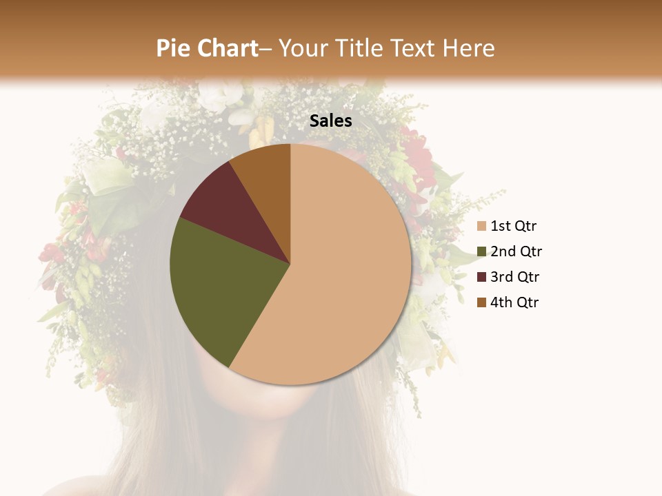 Flower Woman PowerPoint Template