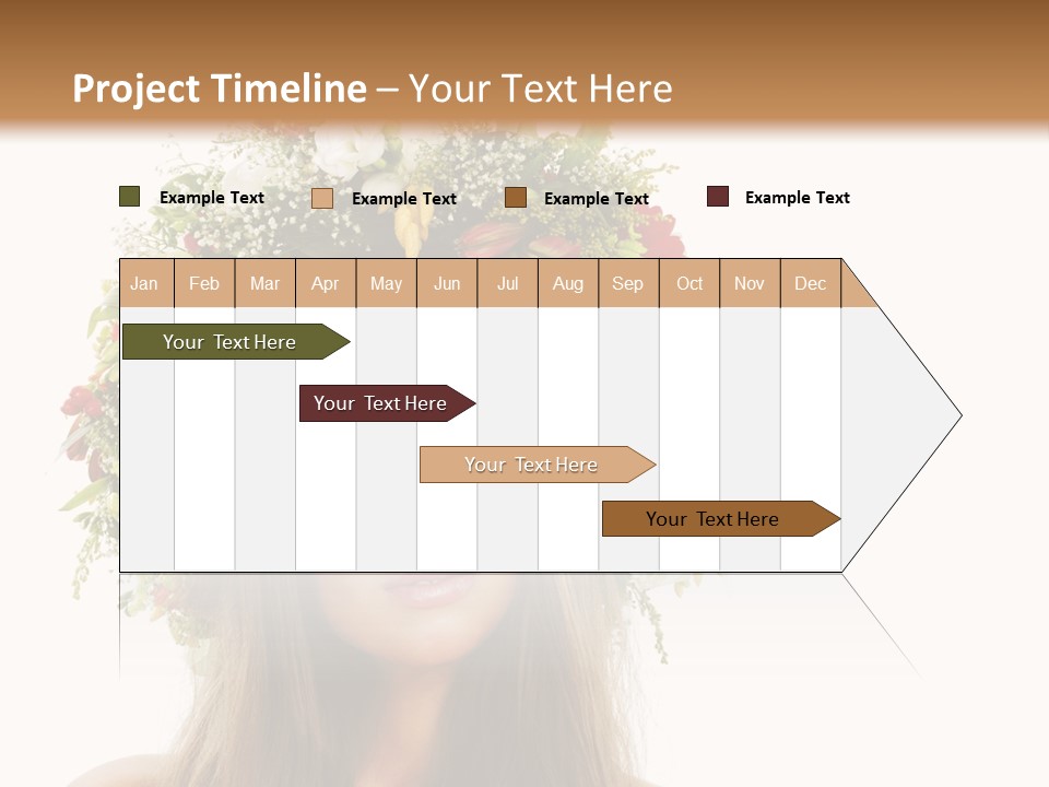 Flower Woman PowerPoint Template