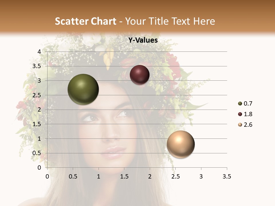 Flower Woman PowerPoint Template