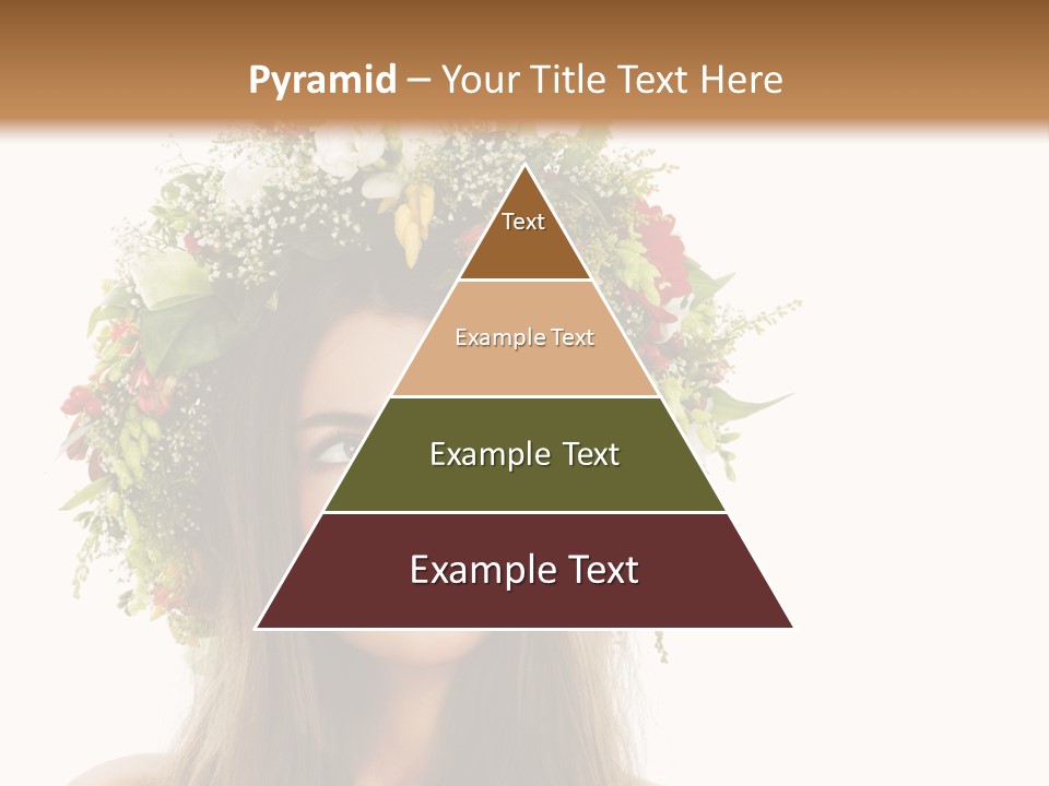 Flower Woman PowerPoint Template