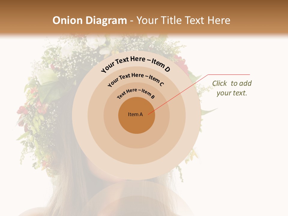 Flower Woman PowerPoint Template