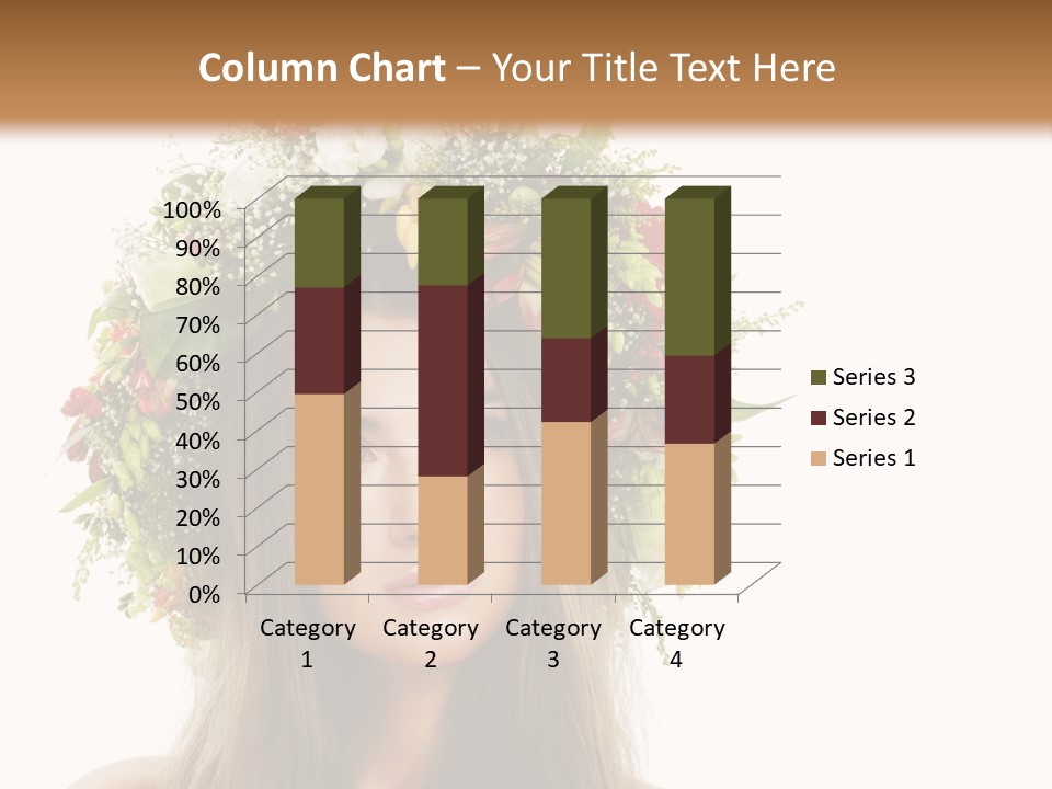 Flower Woman PowerPoint Template